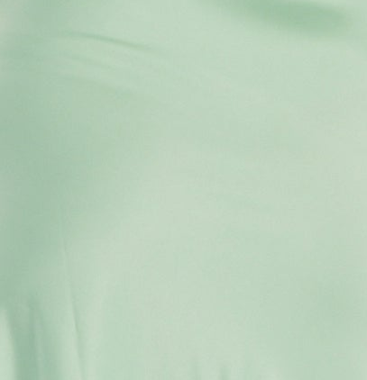 Women's Midi Dress in Elegant Green with Lace Details and Sleeveless Design - Liquorish