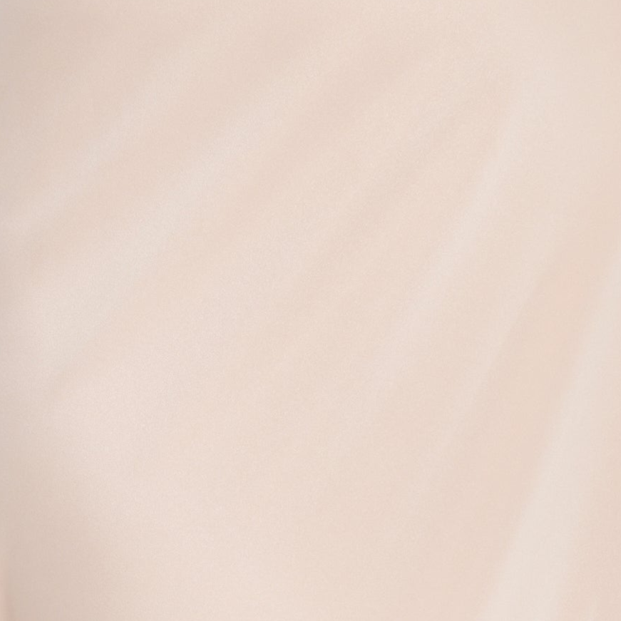 Liquorish Blush Midi Dress with Red Lace Trim