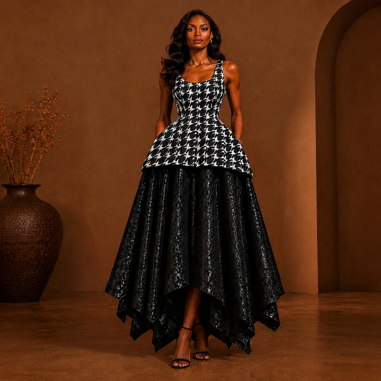 VETRA Graphique Dress