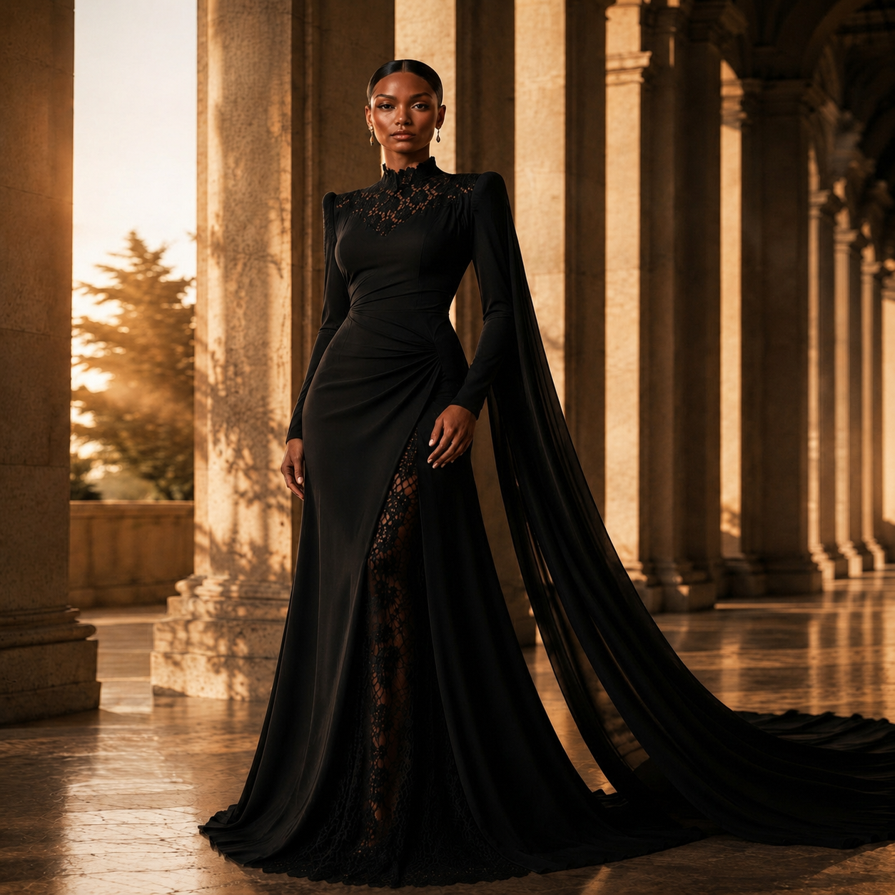 EL ROI Evening Gown