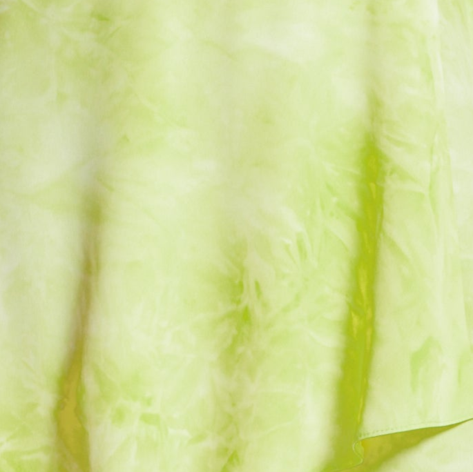 Women's Mini Dress with Angel Sleeves in Pistachio - Stylish Wrap Design, Perfect for Any Occasion - Liquorish