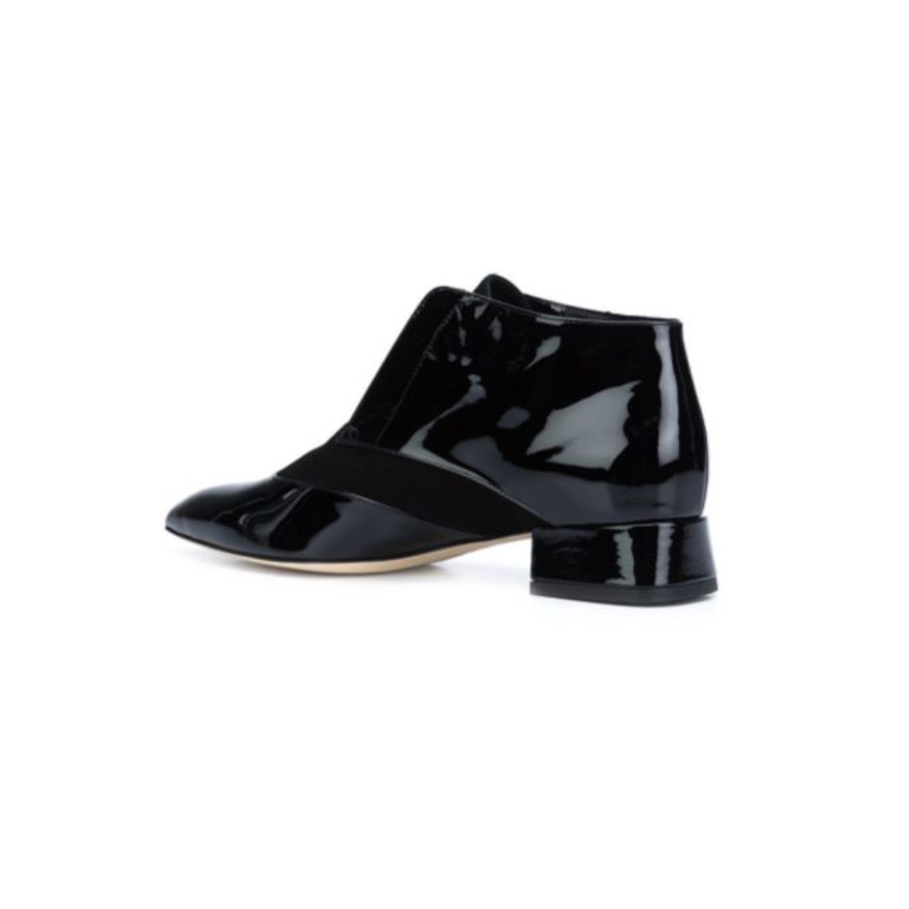 These black suede Victoria 35mm ankle boots from Olgana Paris. 