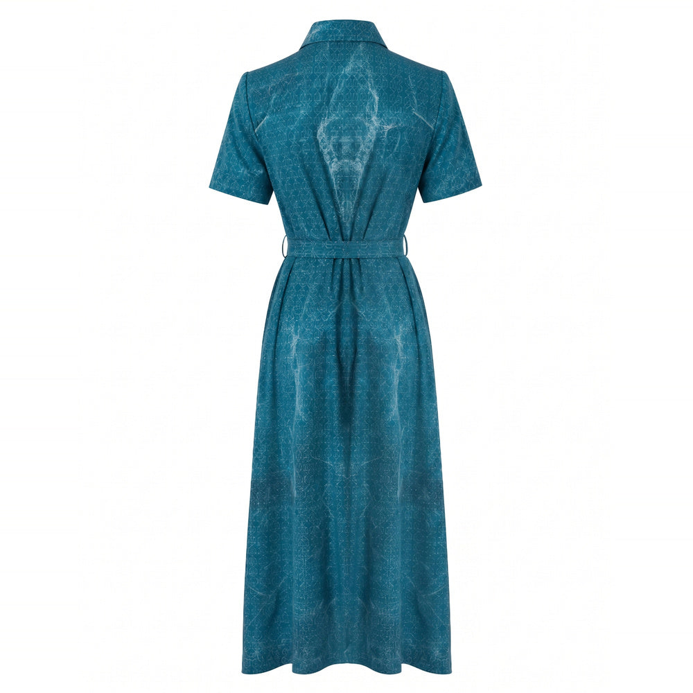 Shop online from our exclusive website and discover the Asymmetric Eucalyptus Silk Shirt Dress by Benedetti Life, crafted from sustainable eucalyptus silk for fluid elegance, comfort, and modern versatile style.