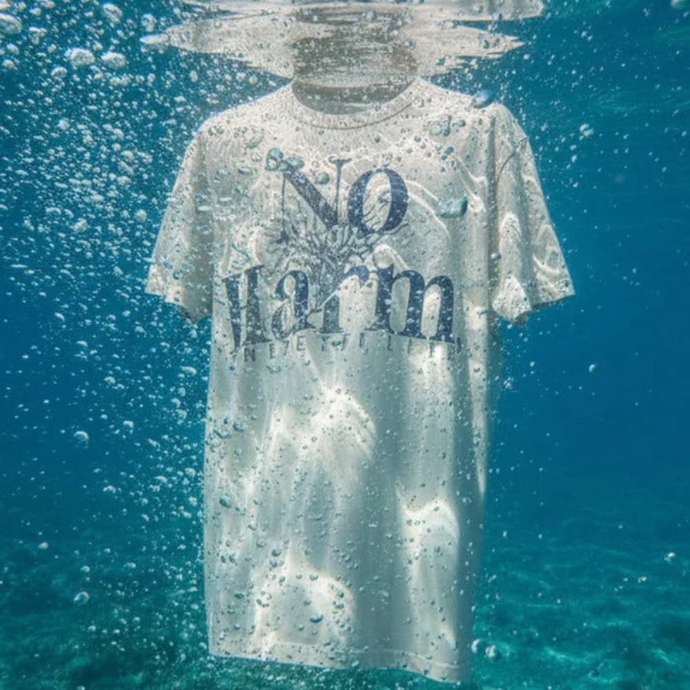 Shop online from our exclusive website and discover the Benedetti Life No Harm, Just Charm Oversized Unisex T-Shirt, crafted from bamboo and organic cotton for breathable comfort and sustainable everyday style.