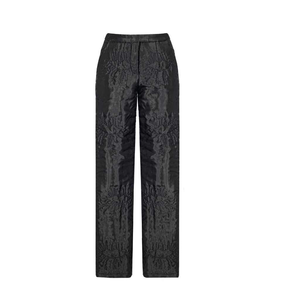 Elegant and chic online shopping for Black Organza Pants. Shop Now!