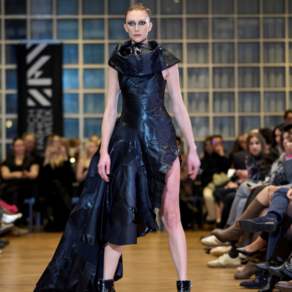 Upcycled Black Boots