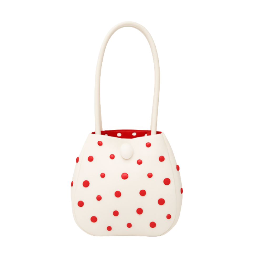 Turn heads with Bombonera Dots Shoulder Bag. Shop designer accessories women for versatile accessories. Shop now!!