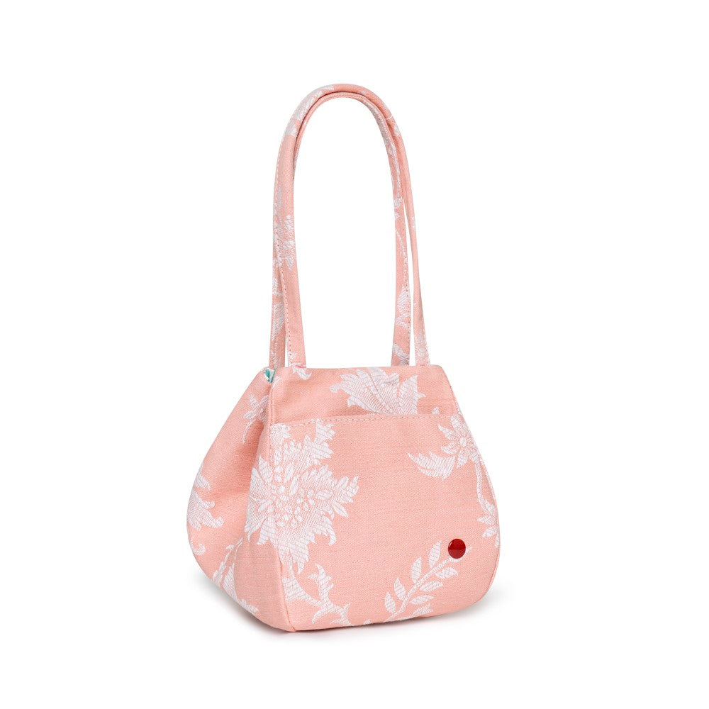 Graceful Bombonera floral bag online. Shop Now!