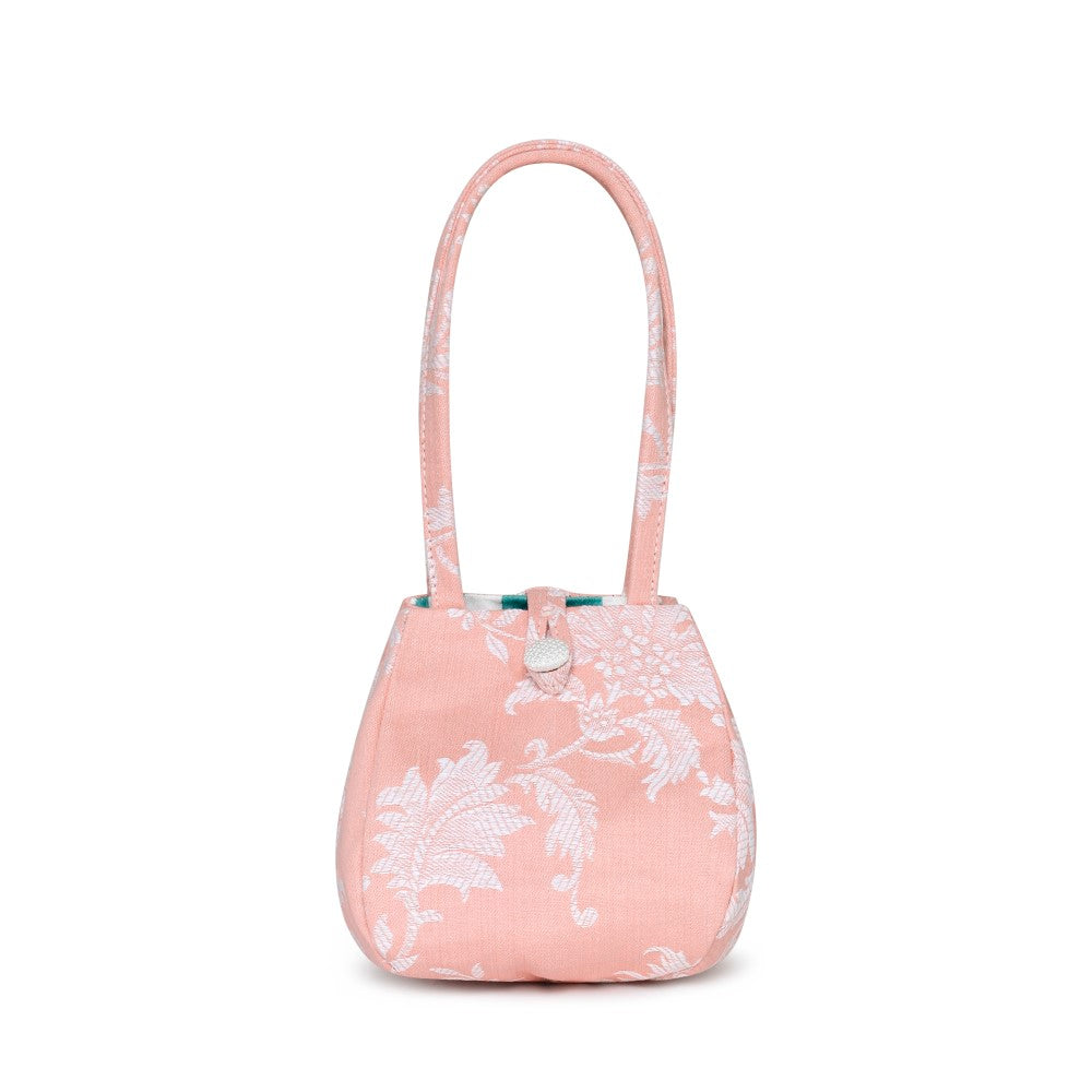 Graceful Bombonera floral bag online. Shop Now!