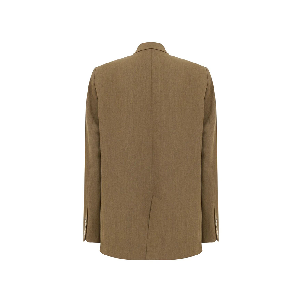 Boxy Oversize Blazer in Khaki
