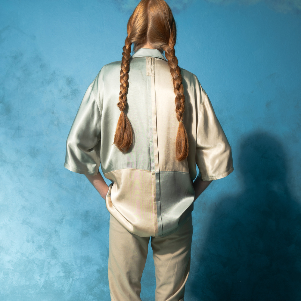 Explore the Butterfly Paneled Shirt at our clothing website today. Shop Now!