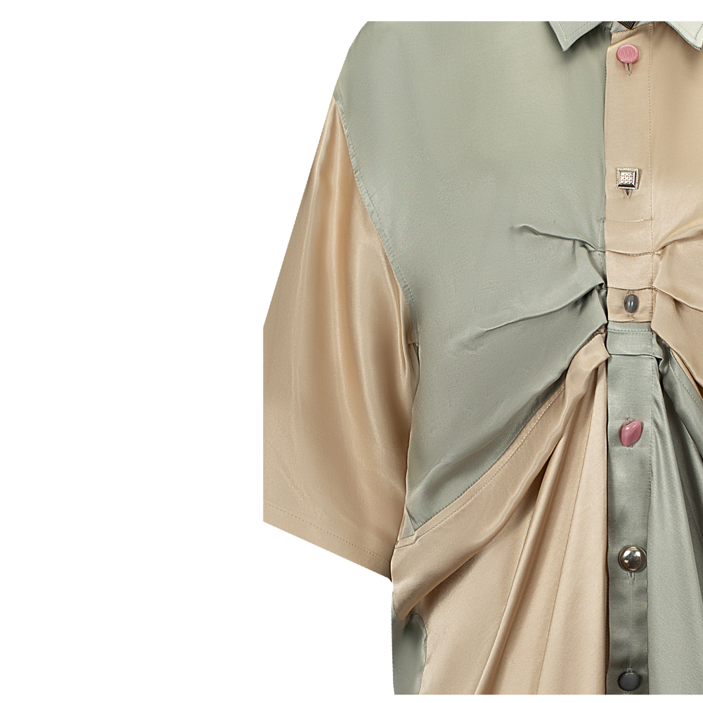 Explore the Butterfly Paneled Shirt at our clothing website today. Shop Now!