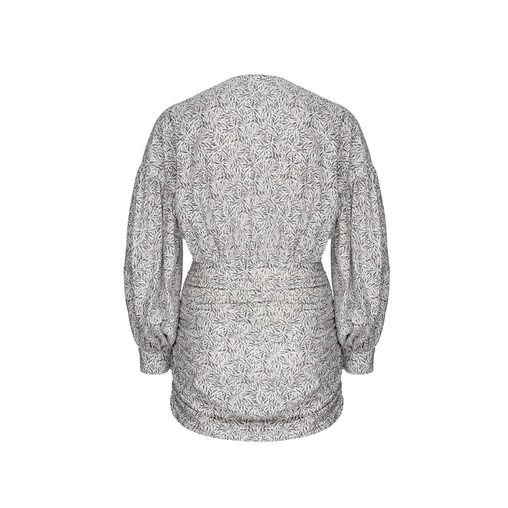 Carlotte Printed Poplin Mini Dress