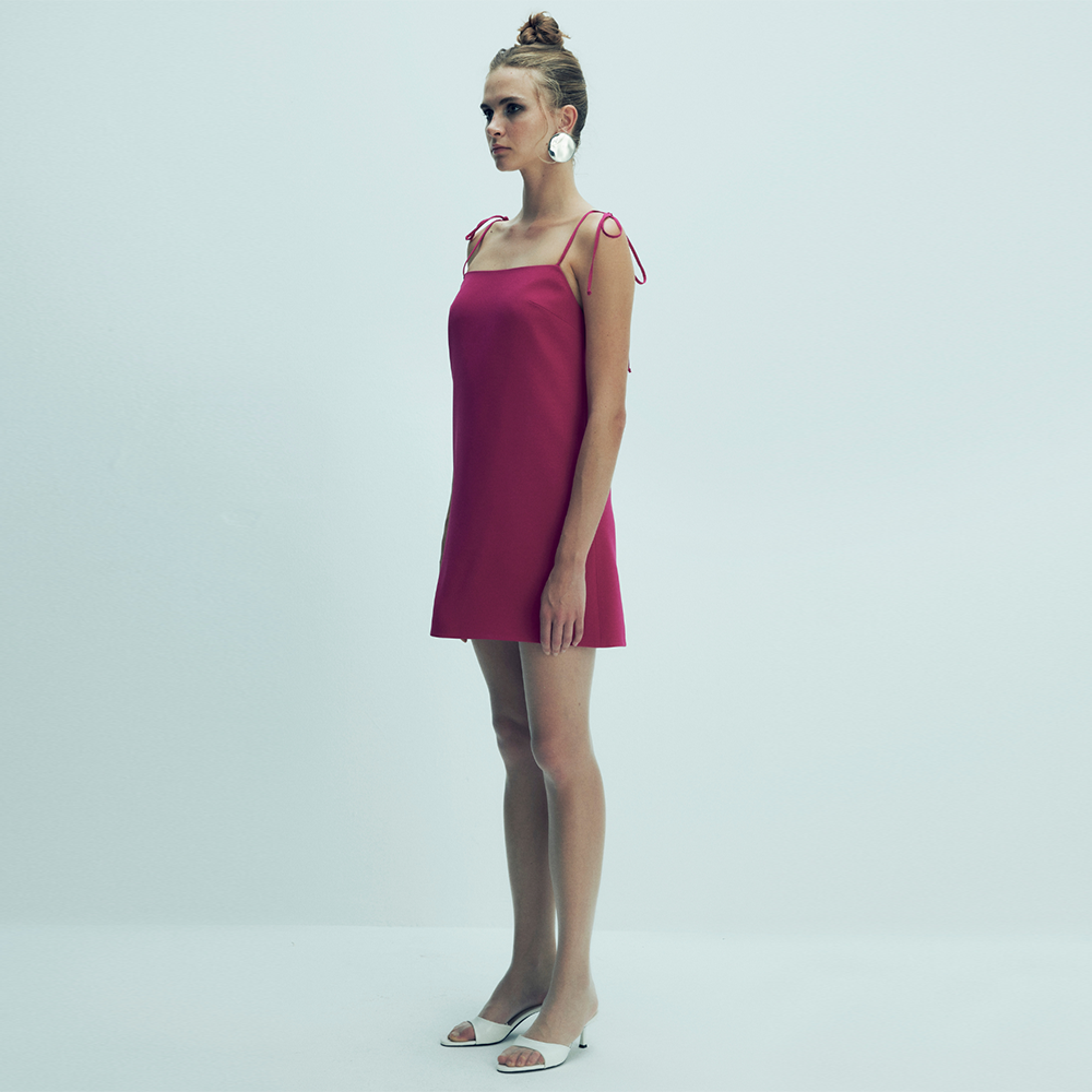 Ellie Mini Crepe Dress