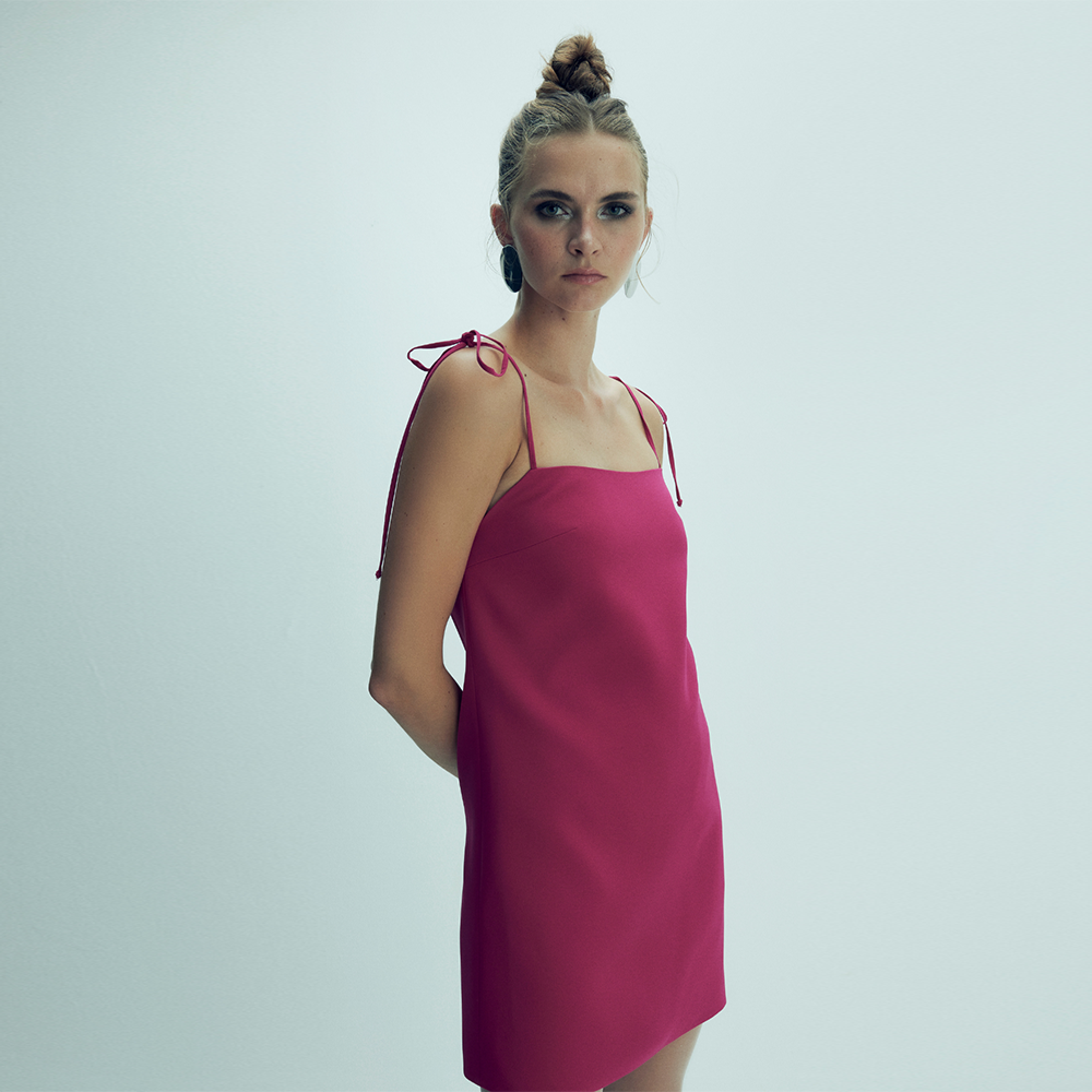 Ellie Mini Crepe Dress