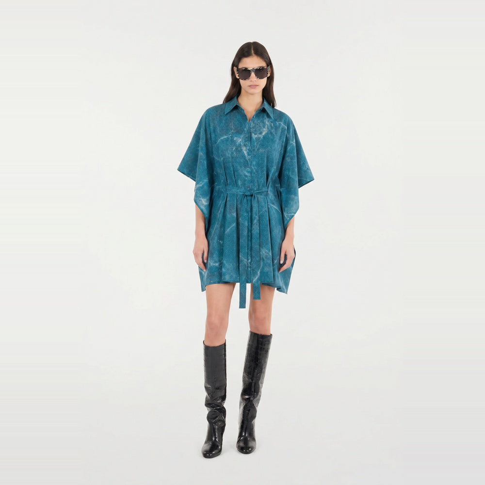 Shop online from our exclusive website and discover the Eucalyptus Kaftan Whale Shirt Dress by Benedetti Life, crafted from eco-friendly eucalyptus fabric for fluid comfort, elegance, and sustainable style.