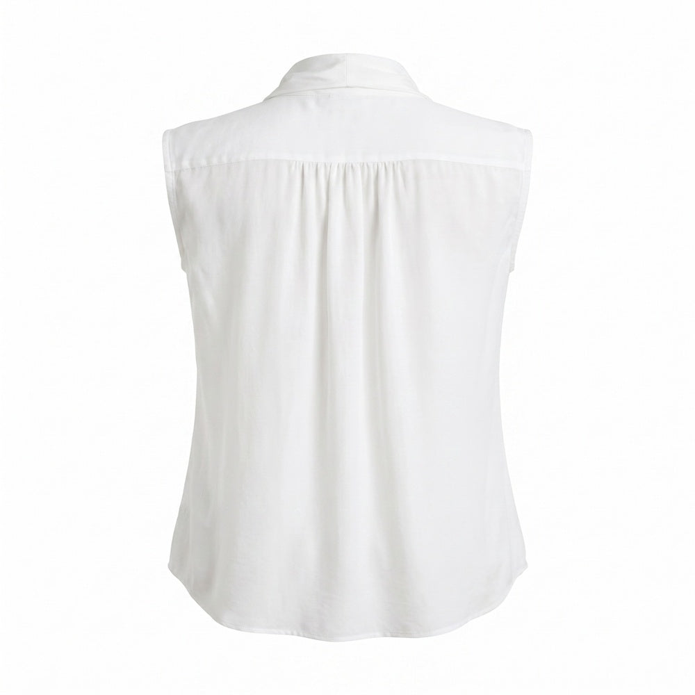 Shop online from our exclusive website and discover the Eucalyptus Scarf Shirt by Benedetti Life, crafted from soft eucalyptus fabric for breathable comfort, fluid drape, and modern sustainable elegance.