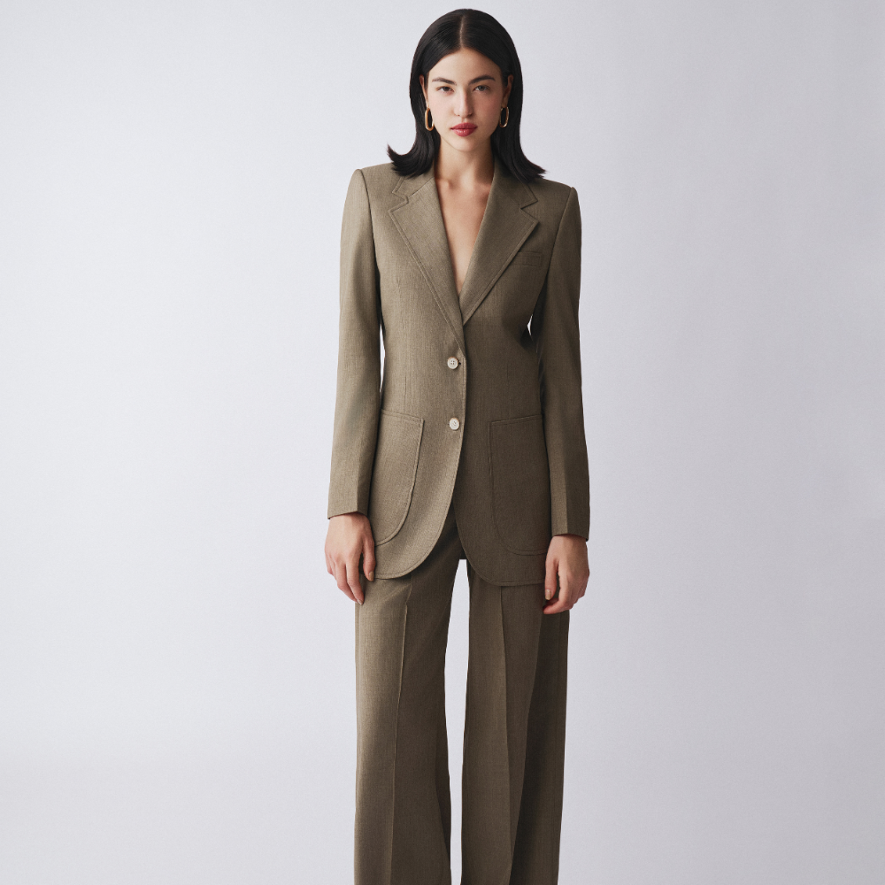 Grace the moment with Euphony Blazer a luxury designer dress. Shop Now!