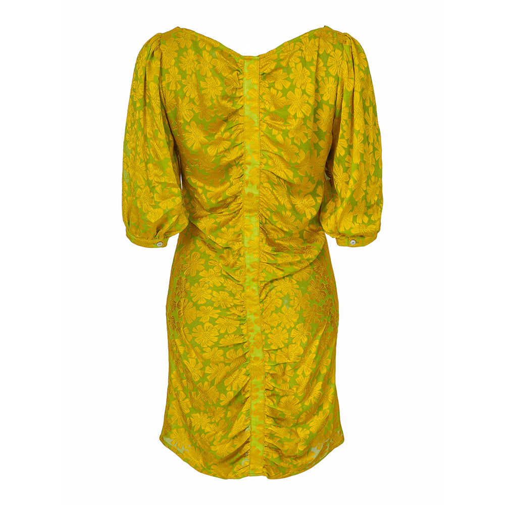 Shop the Fleur Short Dress, a chic and elegant piece in women's wear. Perfect for any occasion. Refresh wardrobe with timeless style and Shop Now!