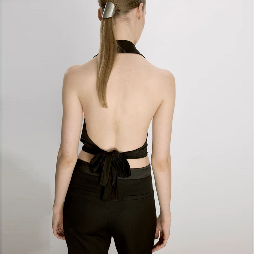 Discover the Franca Jersey Blouse at our clothing shop for chic elegance Shop Now!