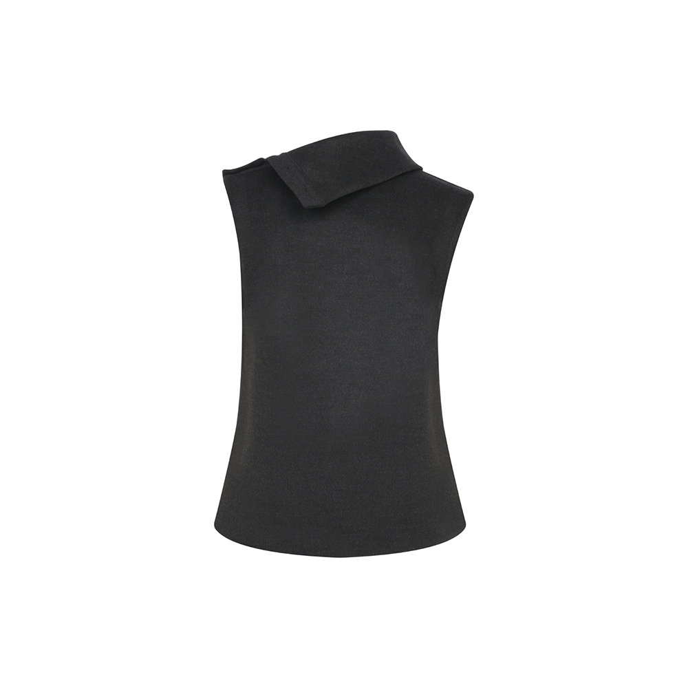 Geena Sleeveless Roll-Neck Top captures true luxury designer top beauty. Shop Now!