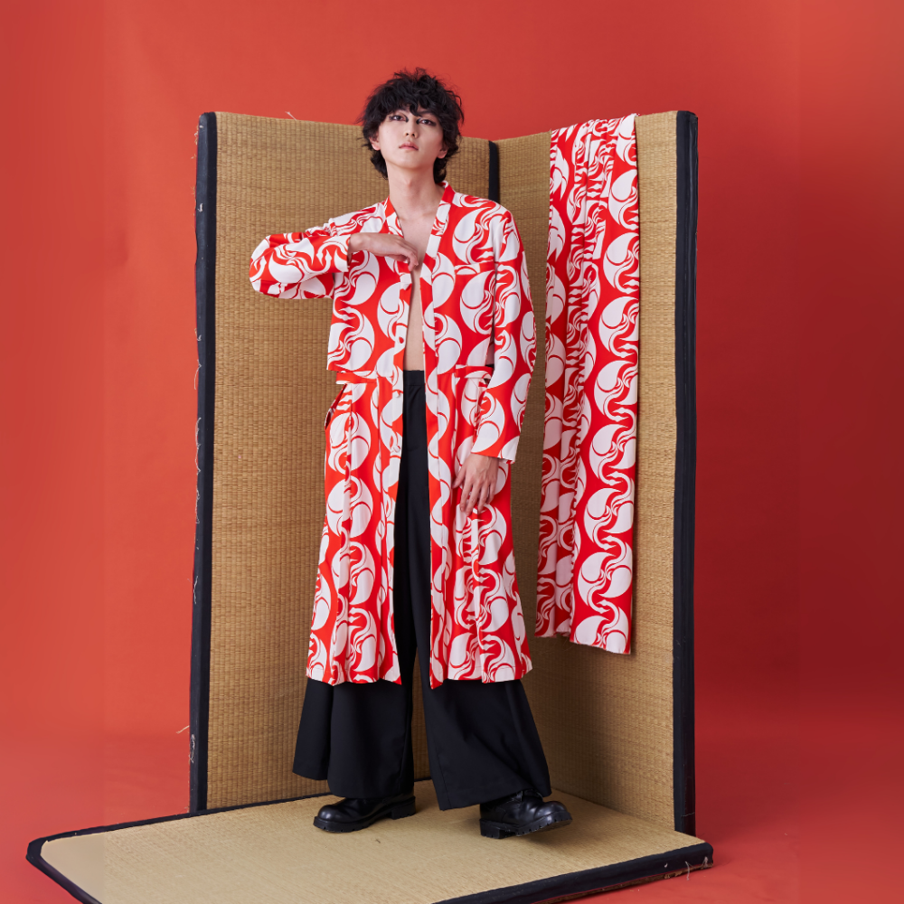 Clothing store for women brings INF Deconstructed Kimono inspired Longline Suit Jacket. Shop Now!