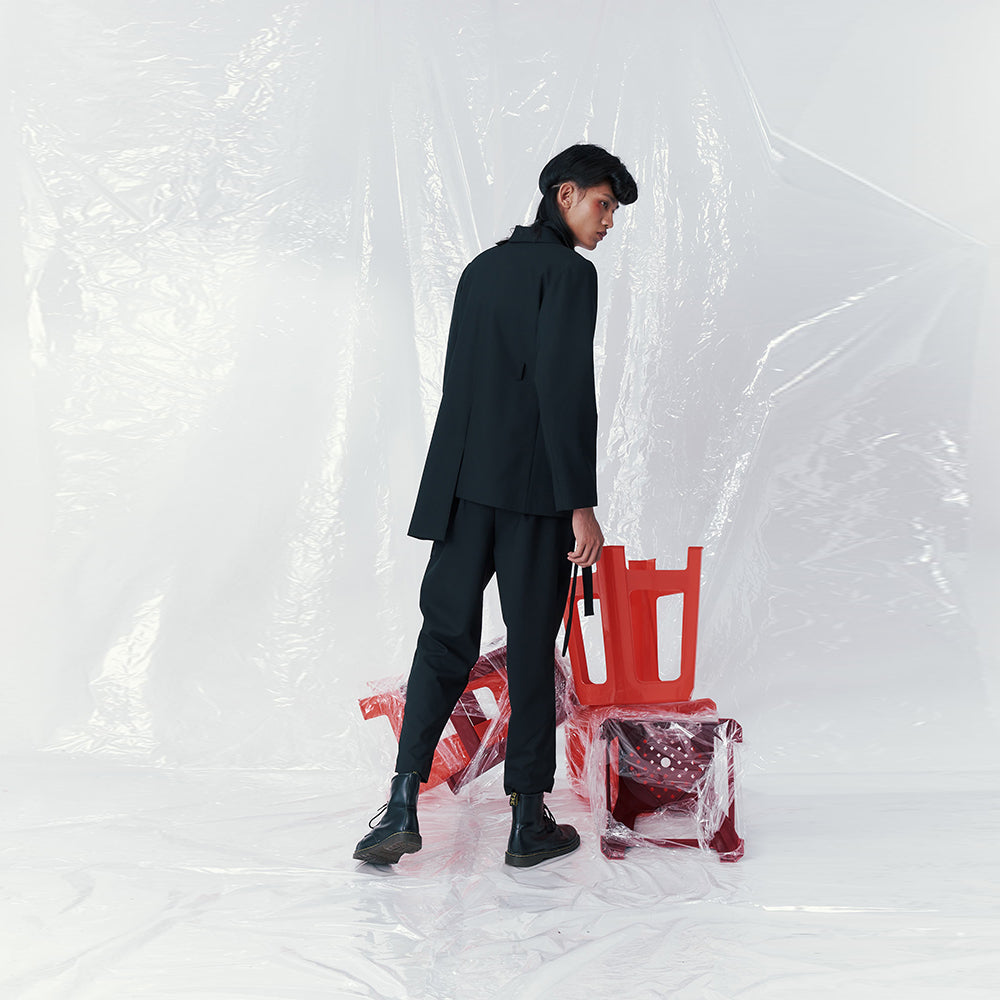 Discover INF Asymmetric Blazer elegance at shopping website Shop Now!