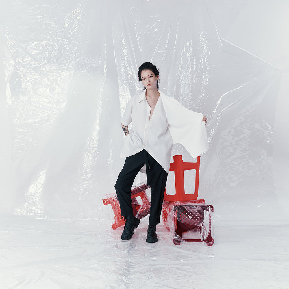 Classic designer wear INF Deconstructed Shirt. Shop Now!