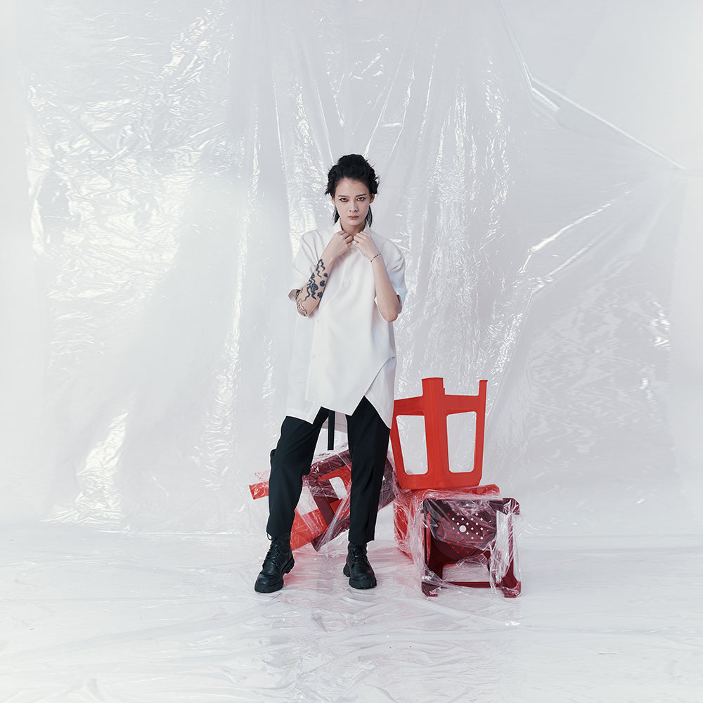 Classic designer wear INF Deconstructed Shirt. Shop Now!