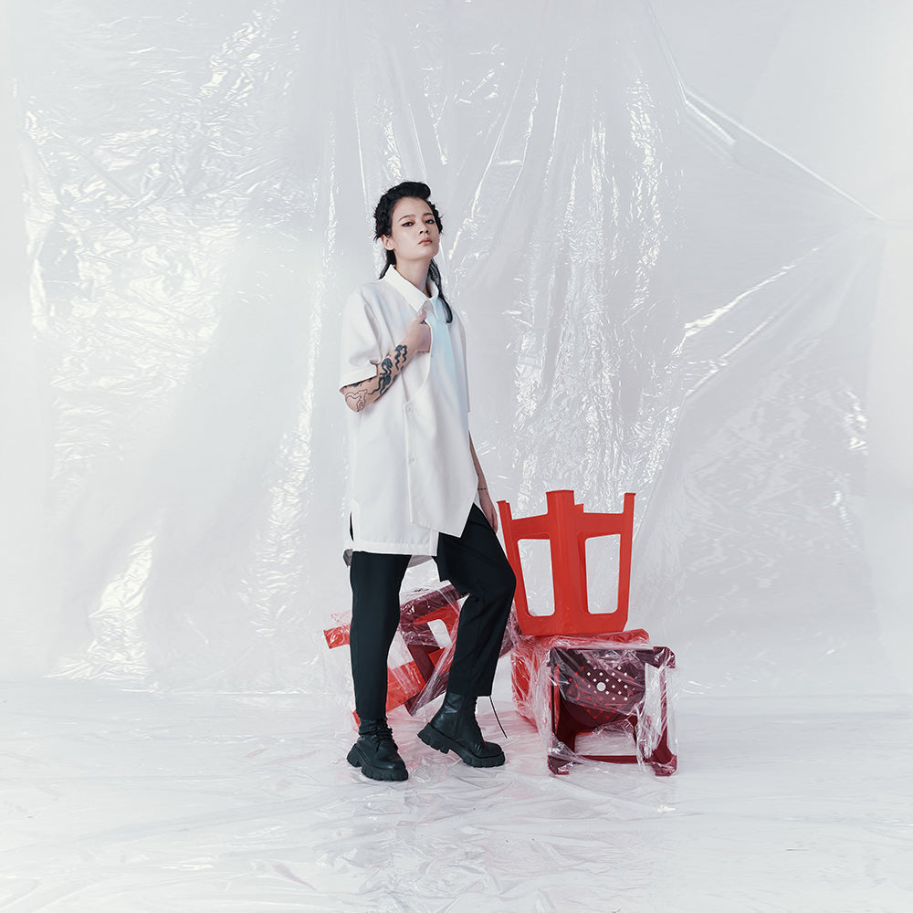 Classic designer wear INF Deconstructed Shirt. Shop Now!