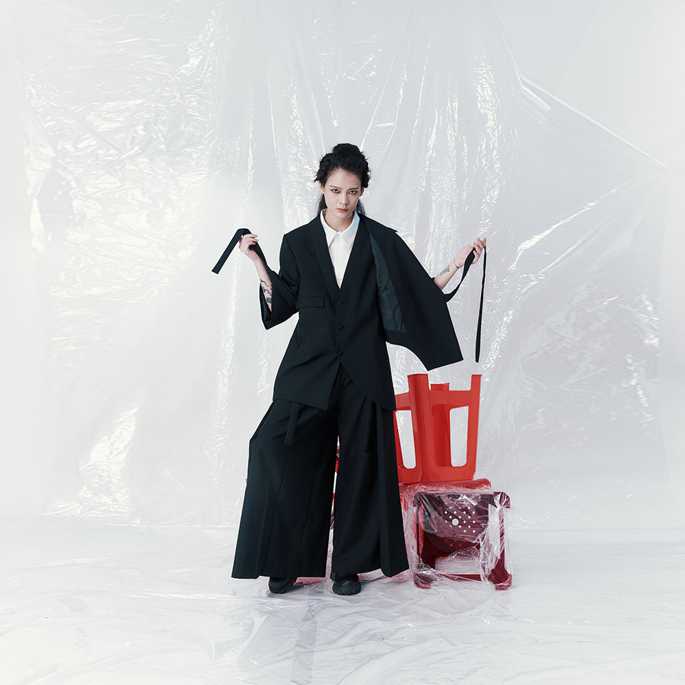 Elevate style with INF Deconstructing Suit Jacket from shopping website Shop Now!