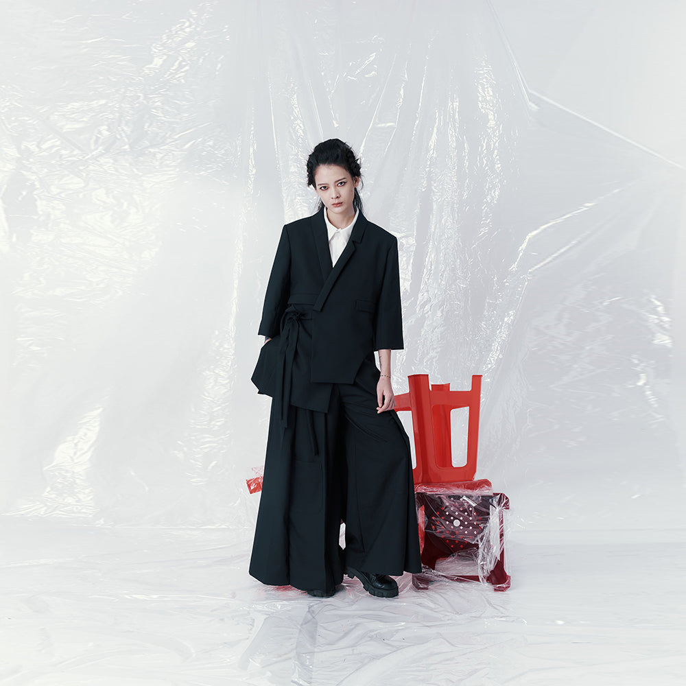 Elevate style with INF Deconstructing Suit Jacket from shopping website Shop Now!