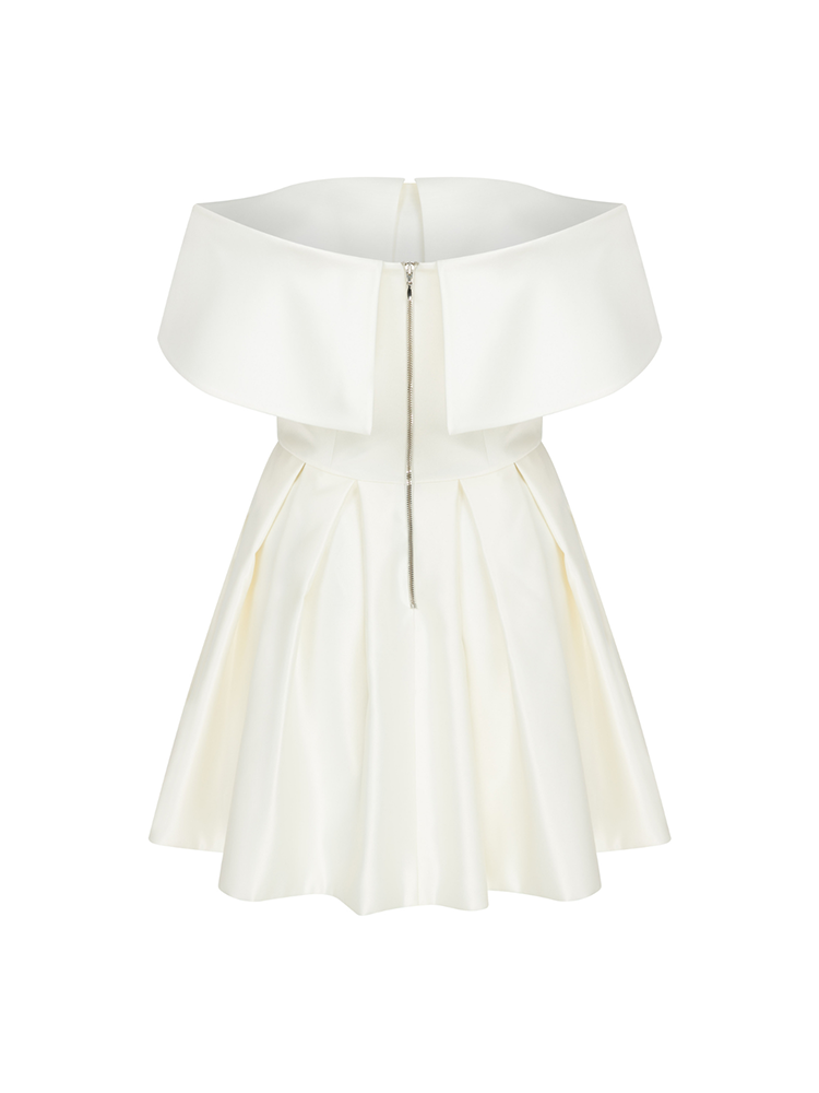 Ivy Mini Dress in Vanilla Ice