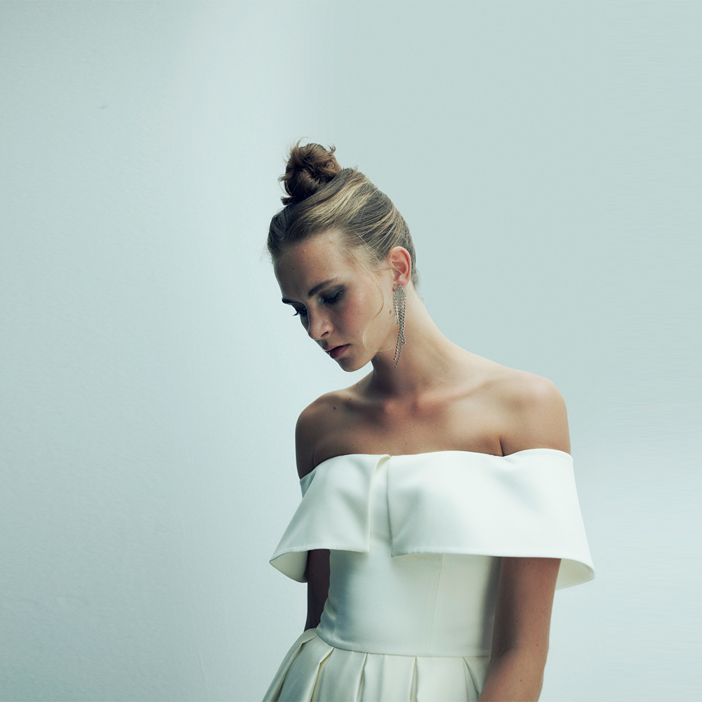 Ivy Mini Dress in Vanilla Ice