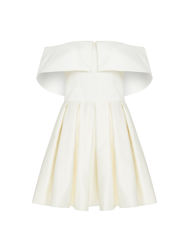 Ivy Mini Dress in Vanilla Ice