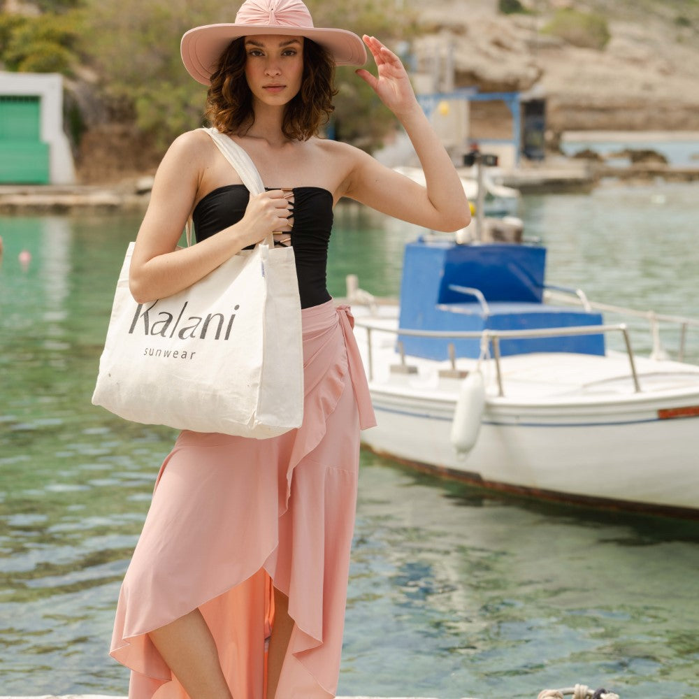 Kalani Recycled Cotton Tote Bag is an eco friendly tote bag for daily elegance. Shop Now!