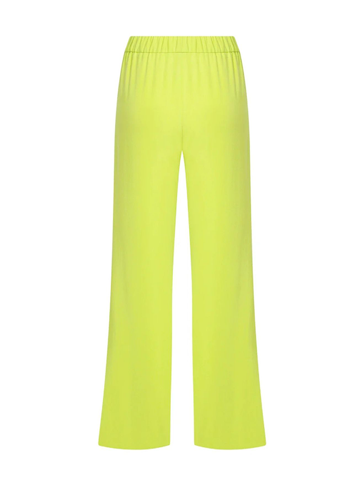 Kyra Cropped Trousers in Lime