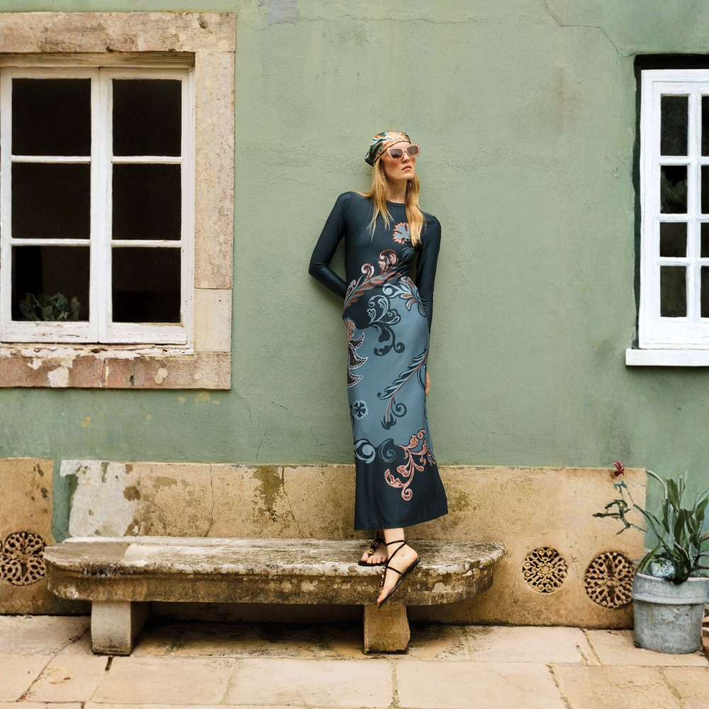 LD Long Dress Budana Tiles