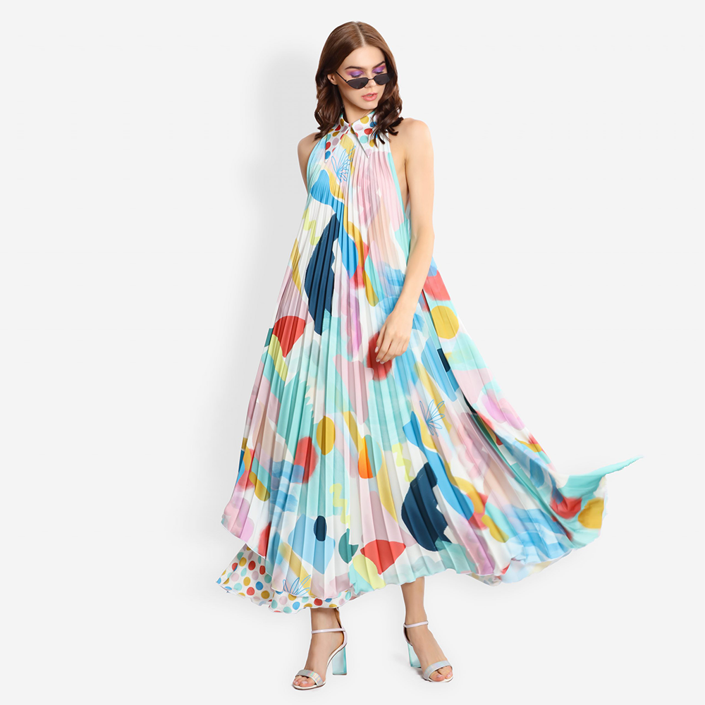 pleated tent dress Dresses Shopping Featuring L'Mane Pleated Tent Dress Clothing Online