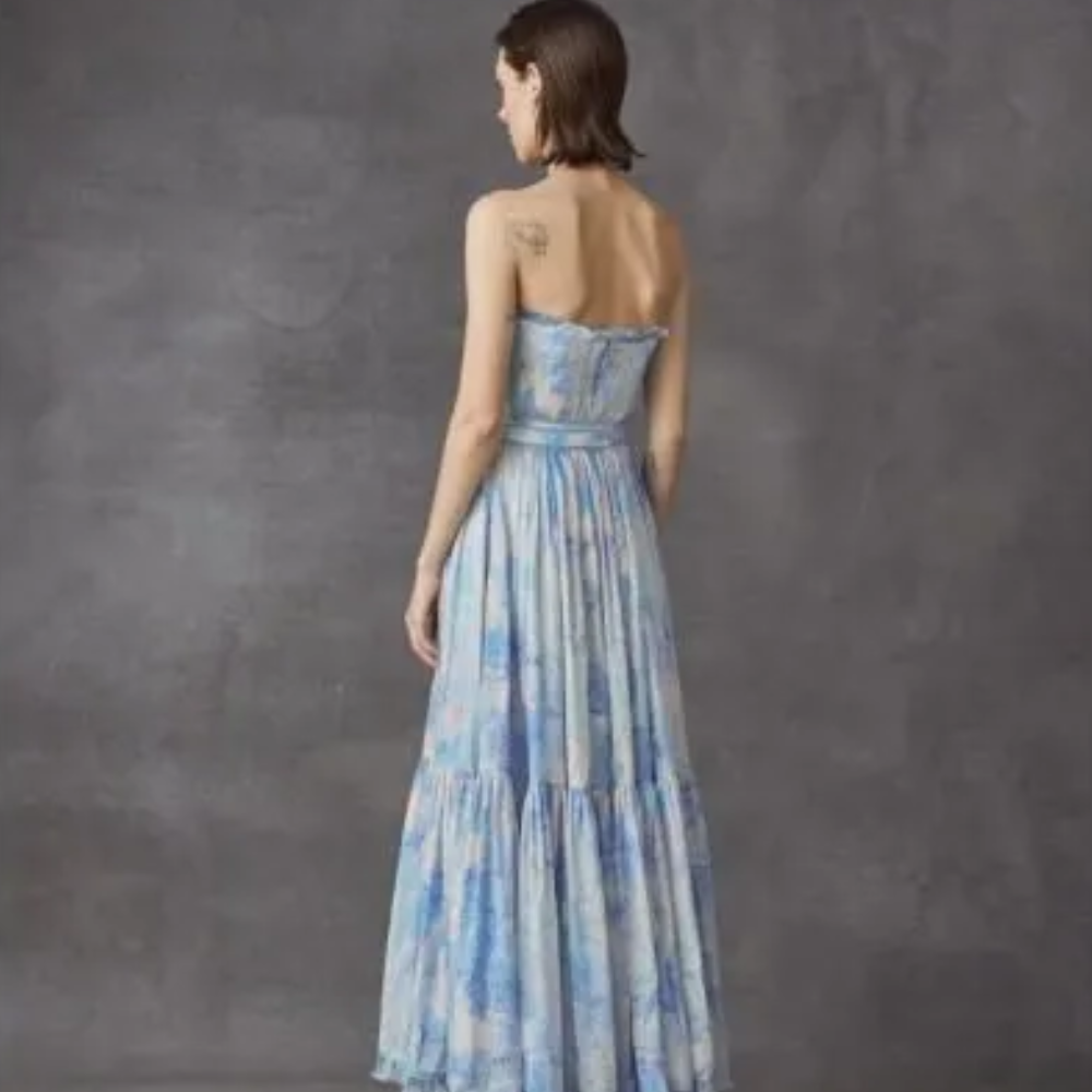 Leo And Lin's Mini Dress Is Cut From Airy Cotton-voile That's Perfect For Balmy Days.