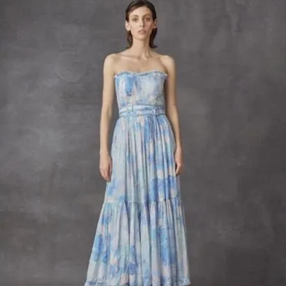 Leo And Lin's Mini Dress Is Cut From Airy Cotton-voile That's Perfect For Balmy Days.