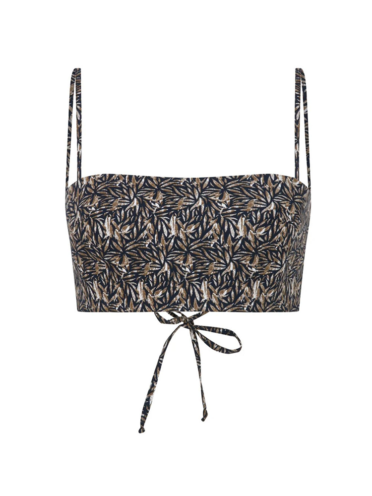 Lalia Printed Cotton Top