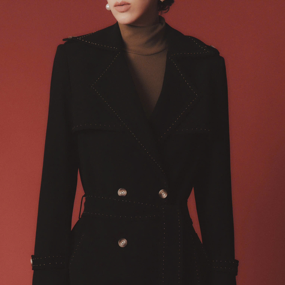 Shop Lana A-line Trench Coat at our clothing store. Shop Now!