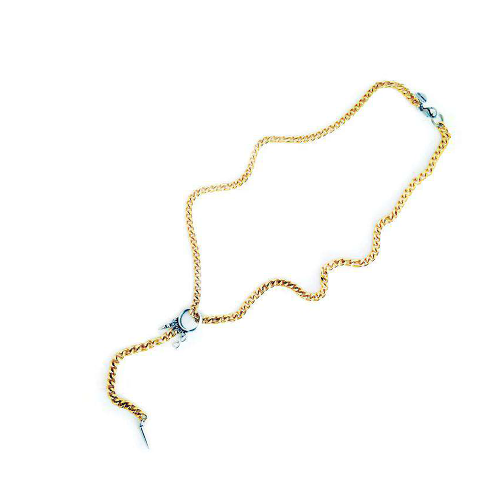 This necklace is hand made, hypoallergenic and made with love.