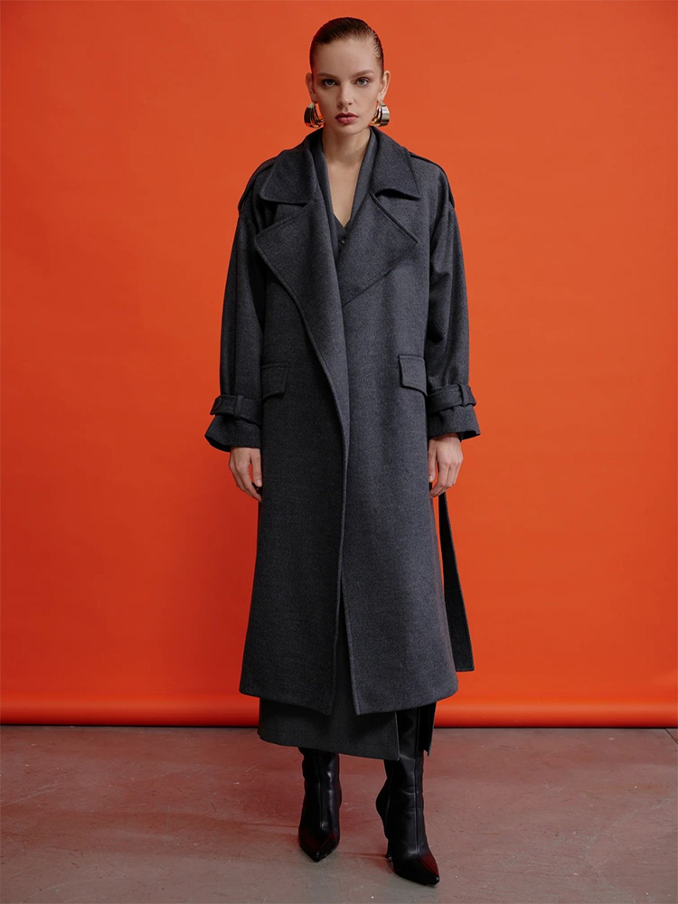 Elevate your look with Laura Cashmere Coat from designer store. Shop Now!