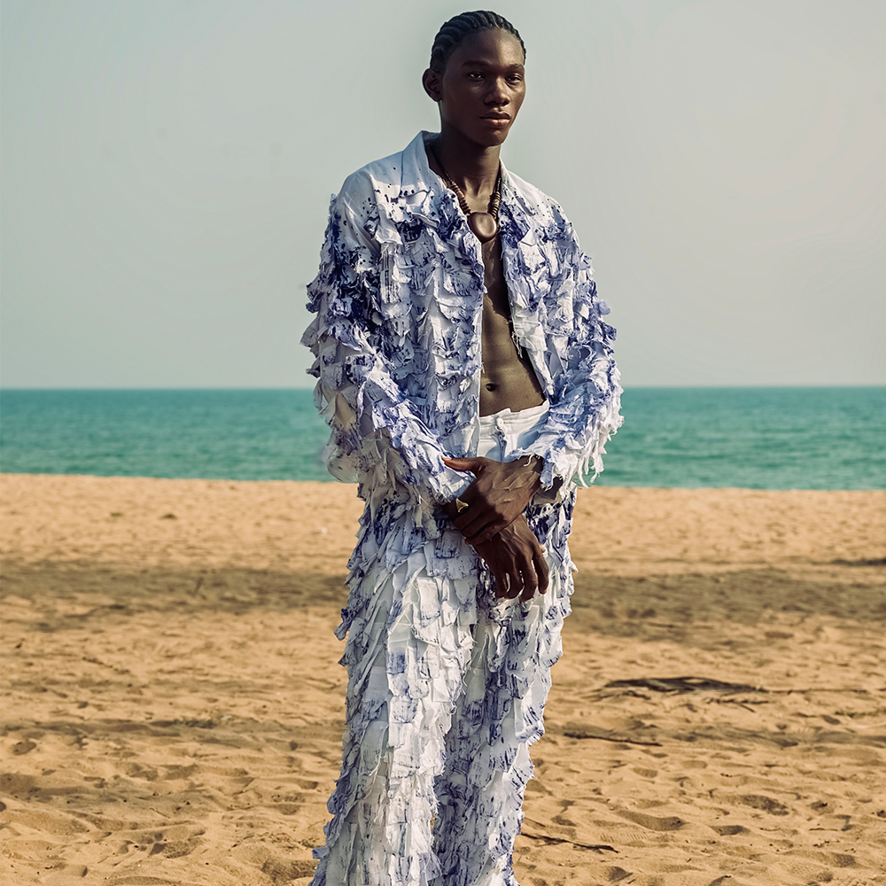 Elevate your style with these modern men's pants, crafted with a unique layered design. For elegance and comfort. Shop Now!