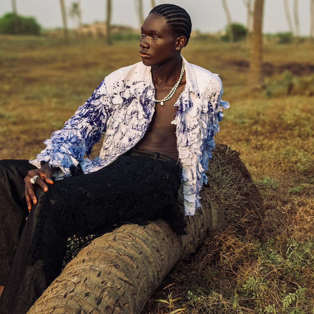 Upgrade your wardrobe with this sleek men's shirt featuring a unique layered design. For unmatched style and comfort. Shop Now!