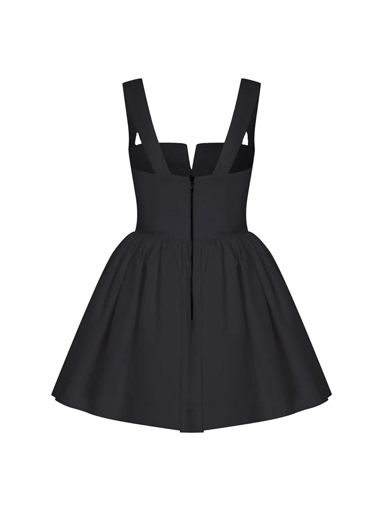 Leanne Satin Mini Dress