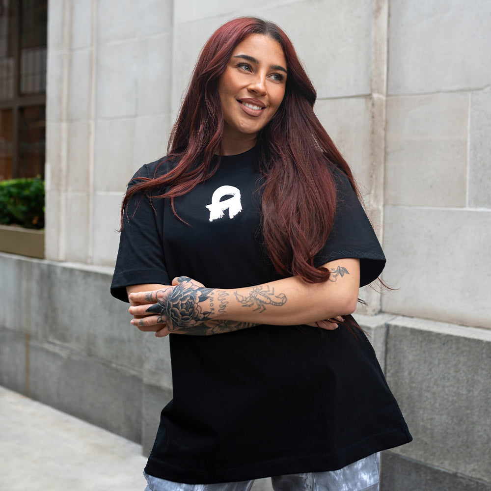 Artjaz Graphic Tee in women's designer dresses online. Shop Now!