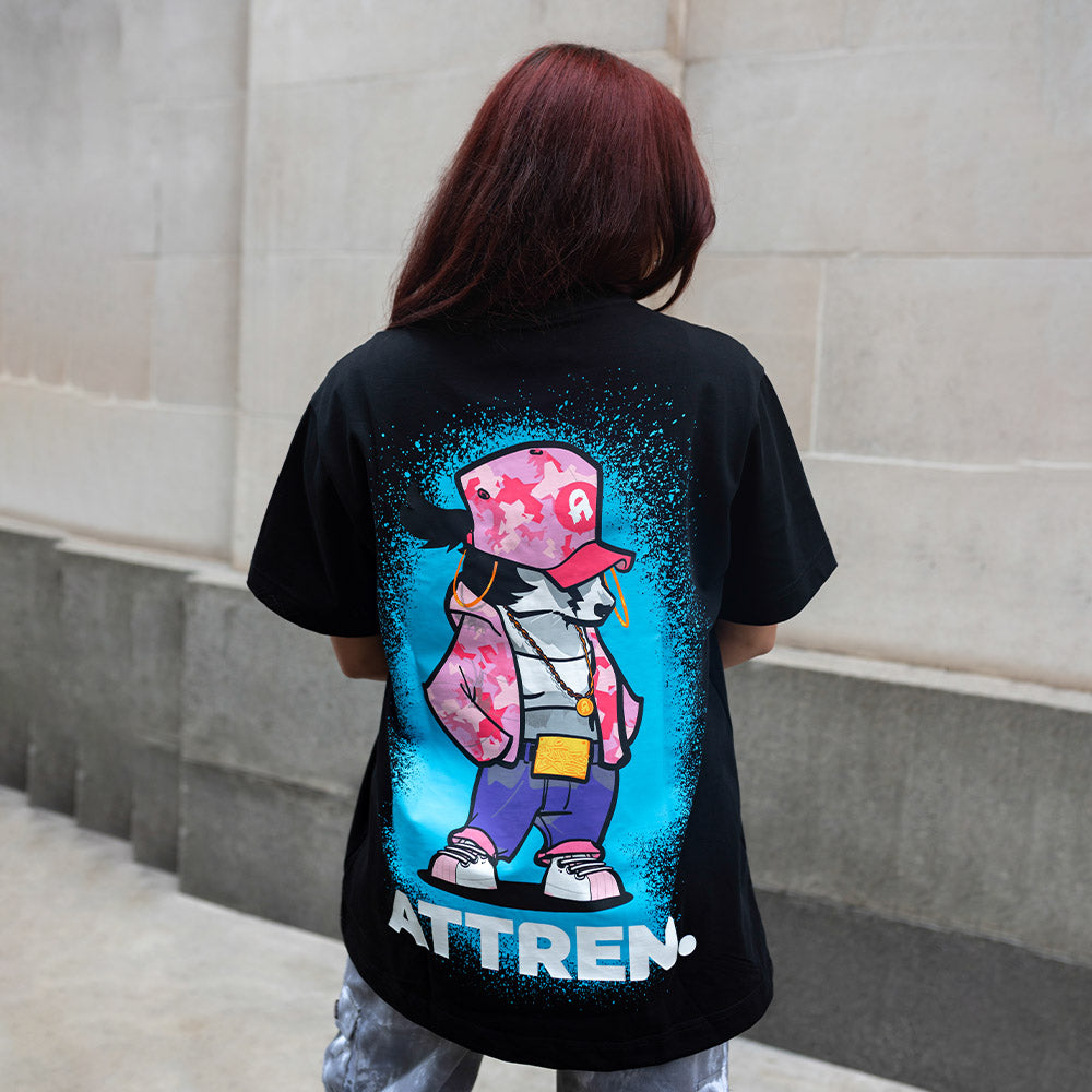 Artjaz Graphic Tee in women's designer dresses online. Shop Now!